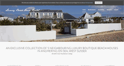 Desktop Screenshot of luxurybeachhouserental.com